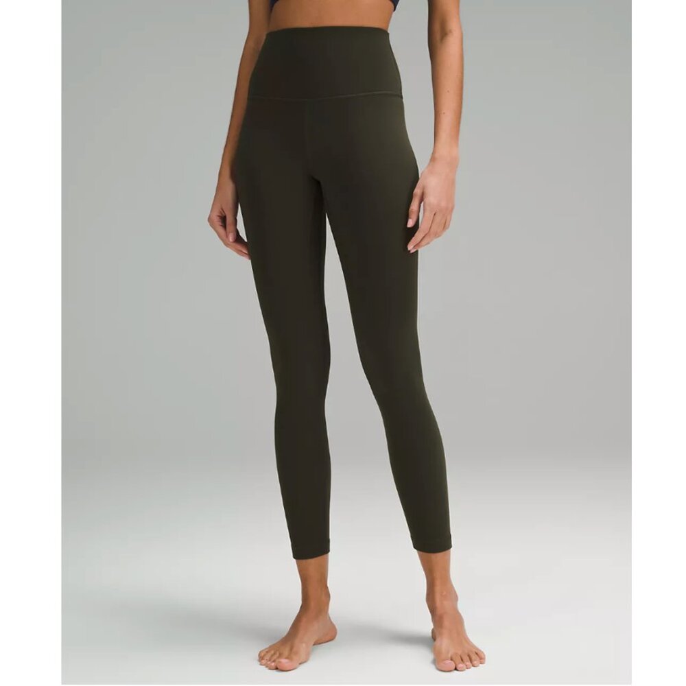 lululemon Align™ High-Rise Pant 25" in Dark Olive